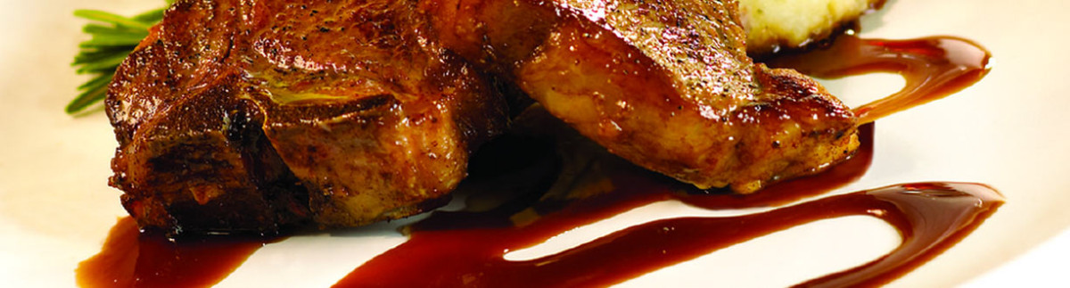 Pork Chops with sauce